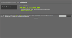 Desktop Screenshot of java-interview-questions.com