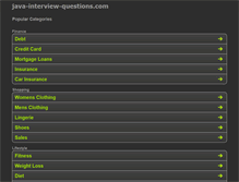 Tablet Screenshot of java-interview-questions.com